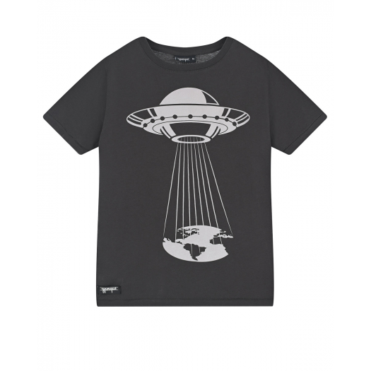 Черная футболка с музыкальным брелоком Yporque | Фото 1