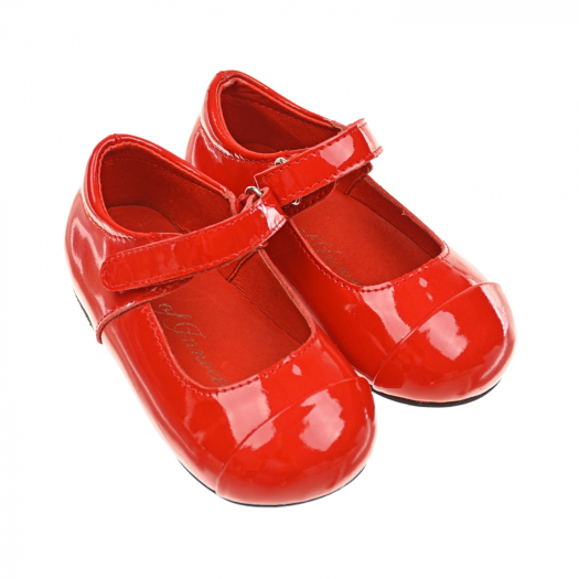 Красные лакированные туфли Age of Innocence | Фото 1