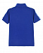 Синяя футболка-поло с лампасами Emporio Armani | Фото 2