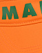 Козырек с зеленым лого, оранжевая MARNI | Фото 3