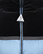 Голубая куртка с бархатными вставками Moncler | Фото 3