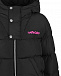Черная куртка с логотипом цвета фуксии Off-White | Фото 3