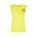 Желтая футболка с принтом тай-дай Forte dei Marmi Couture | Фото 1