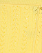 Ажурные вязаные шорты, желтые Mipounet | Фото 4