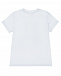 Белая футболка с принтом &quot;Мишка с якорем&quot; Moschino | Фото 2