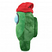 Зеленая плюшевая игрушка с шапочкой, 30 см Among us | Фото 2