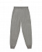 Серые спортивные брюки их шерсти и кашемира Brunello Cucinelli | Фото 2