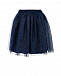 Синяя юбка с глиттером IL Gufo | Фото 2