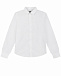 Белая рубашка из жаккарда Emporio Armani | Фото 2