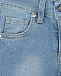 Синие джинсы со стразами Miss Grant | Фото 3