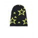 Черная шапка с желтыми звездами Catya | Фото 1