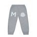 Серые спортивные брюки с логотипом Moncler | Фото 1