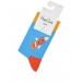 Голубые носки с декором &quot;ракета&quot; Happy Socks | Фото 1