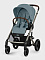 Коляска Balios S Lux TPE Stormy Blue с дождевиком