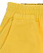 Желтые шорты с поясом на резинке  | Фото 3