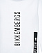 Белая толстовка с контрастным логотипом Bikkembergs | Фото 3