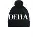Черная шапка с логотипом Deha | Фото 1