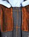 Длинное пальто из шерсти с отделкой из меха Blancha | Фото 7
