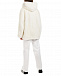 Двусторонняя куртка из меха белой норки с капюшоном и поясом Yves Salomon | Фото 10