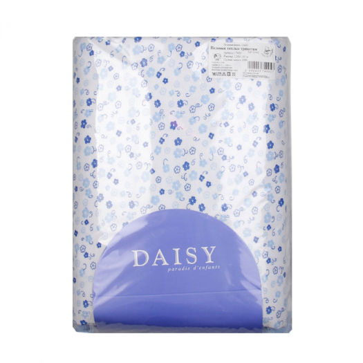 Пеленки Daisy трикотаж, голубые, 3 штуки, 95х120 см  | Фото 1