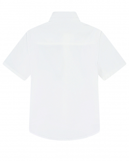 Белая рубашка с короткими рукавами Hugo Boss Белый, арт. J25N63 10B | Фото 2