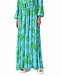 Голубое платье с растительным принтом SHADE | Фото 7