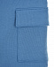 Синие спротивные брюки с накладными карманами Sanetta fiftyseven | Фото 3