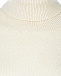 Кремовая водолазка из смесовой шерсти с люрексом Arc-en-ciel | Фото 8
