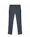 Серые классические брюки из тонкой шерсти Dal Lago | Фото 3