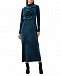 Платье SARA с воротником стойкой, синее Pietro Brunelli | Фото 3
