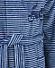 Синий халат в полоску Sanetta | Фото 3