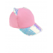 Розовая кепка с отделкой пайетками Il Trenino | Фото 1