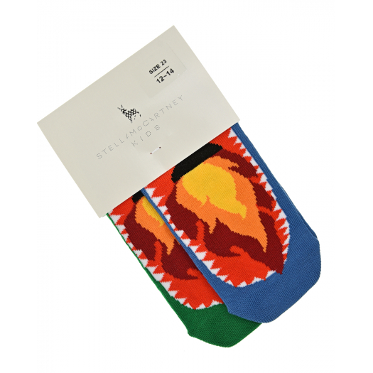 Комплект Dragon из двух пар носков Stella McCartney | Фото 1