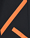 Черные спортивные брюки с оранжевыми полосками Roberto Cavalli | Фото 3