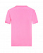 Розовая футболка из хлопка MSGM | Фото 5