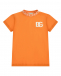 Футболка с лого, оранжевая Dolce&Gabbana | Фото 1