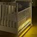 Кровать для новорожденных с системой света &quot;Homi Light&quot;, белый Azzurra | Фото 6