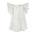 Белое платье с рукавами-крылышками  | Фото 1