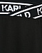 Леггинсы с лого на поясе Karl Lagerfeld kids | Фото 3