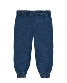 Синие джинсы из трикотажного денима Dolce&Gabbana Синий, арт. L4JPFC G7CB9 S9000 | Фото 2