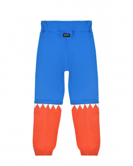 Спортивные брюки-трансформеры Yporque Мультиколор, арт. SS210055 BLUE + RED | Фото 2