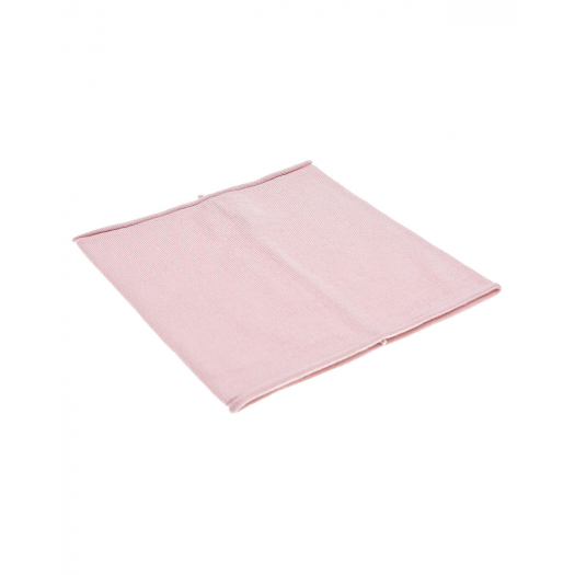 Розовый шарф-ворот, 26x24 см Catya | Фото 1