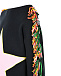 Платье с разноцветной бахромой Stella McCartney | Фото 3