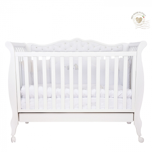 Кровать для новорожденных &quot;Trionfo Chester&quot;, белый Azzurra | Фото 1