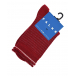 Красные носки в полоску с люрексом Falke | Фото 1