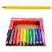 Набор цветных карандашей SWANS 12 цветов Stabilo | Фото 3