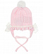 Розовая шапка с рюшами Tomax | Фото 2