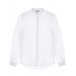Белая рубашка с воротником-стойкой Antony Morato | Фото 1