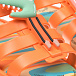 Оранжевые сланцы с декором &quot;крокодилы&quot; Melissa | Фото 6