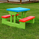 Стол садовый с зонтом Kids Garden голубой UNIX Kids | Фото 5
